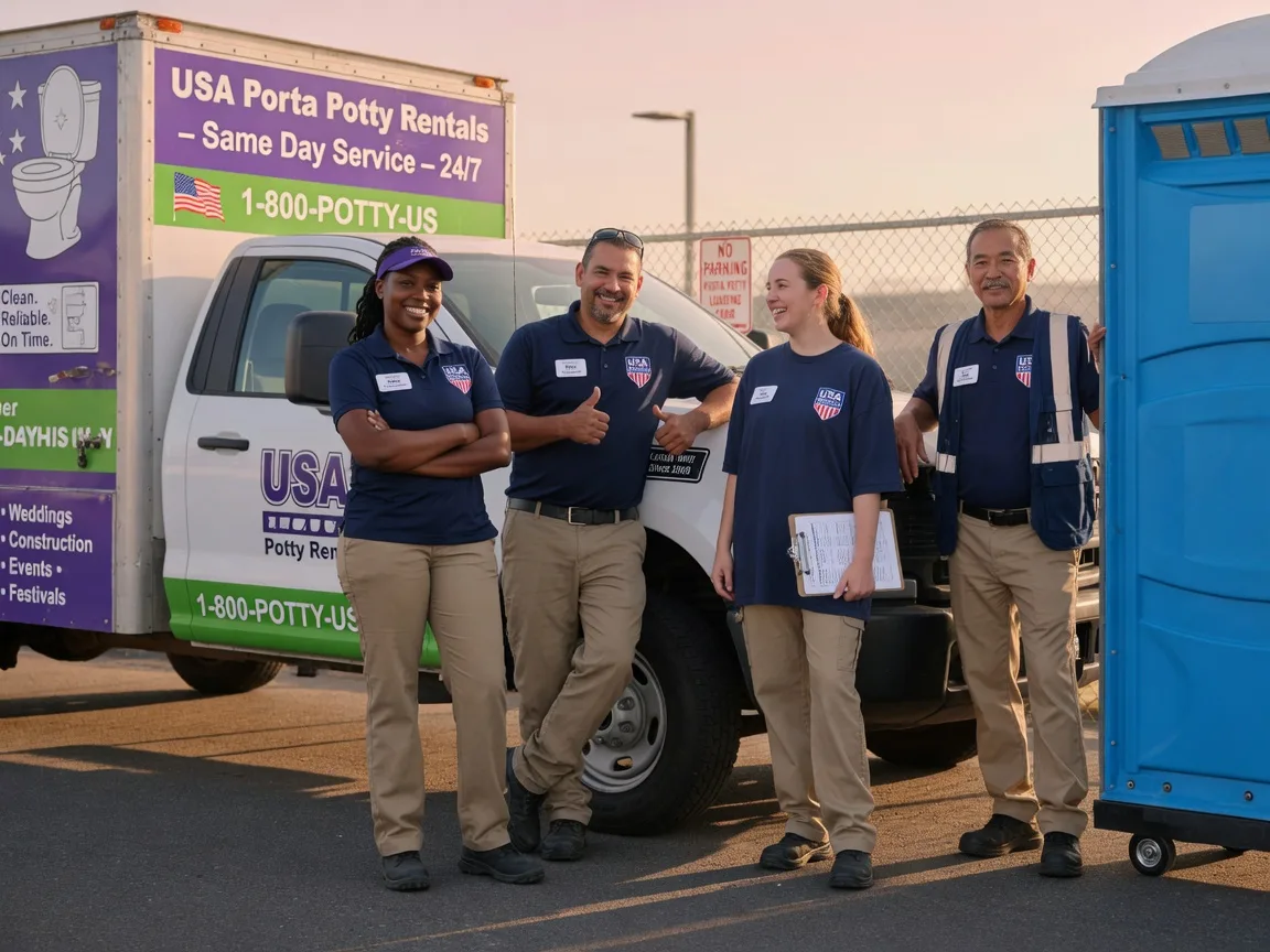 Porta Potty Rental company in Seneca, IL