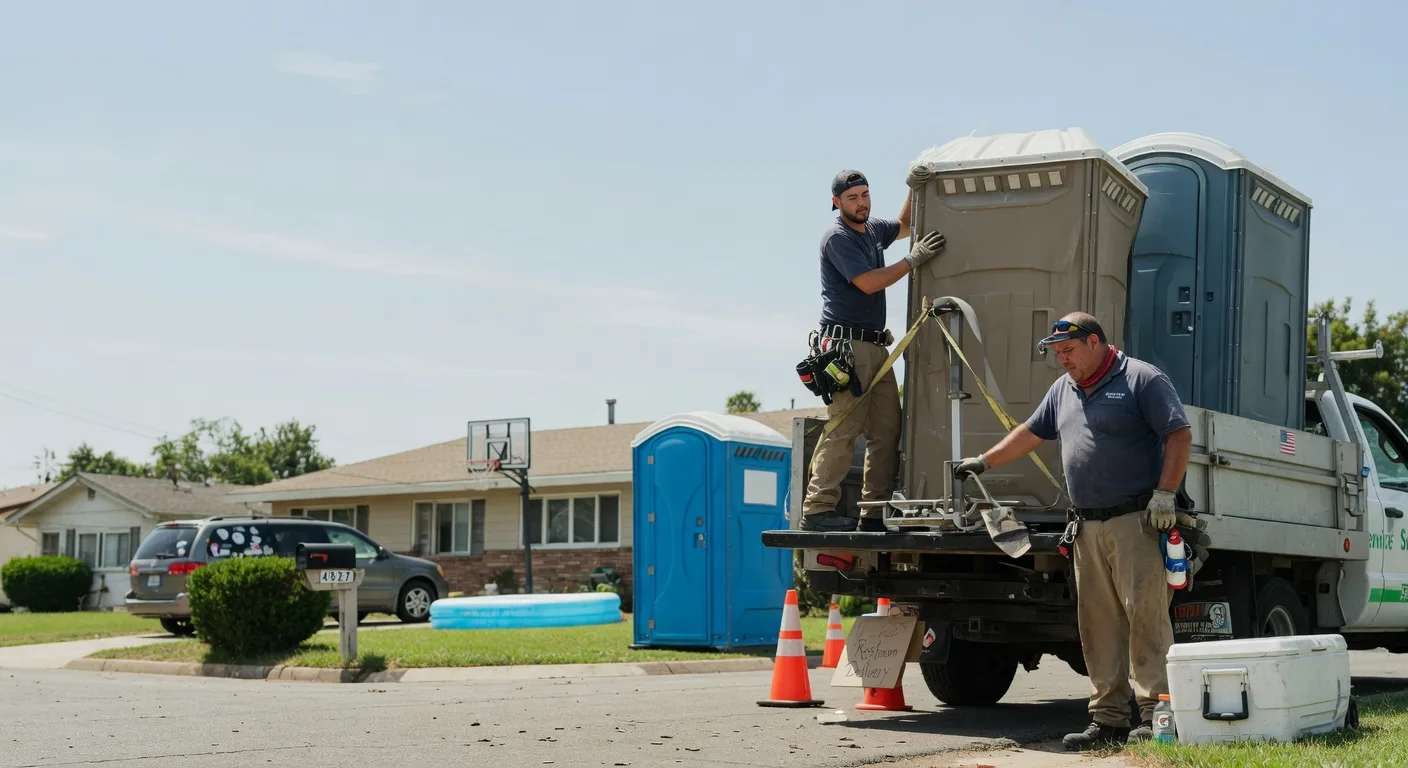 Porta Potty Rental in Seneca, IL near me